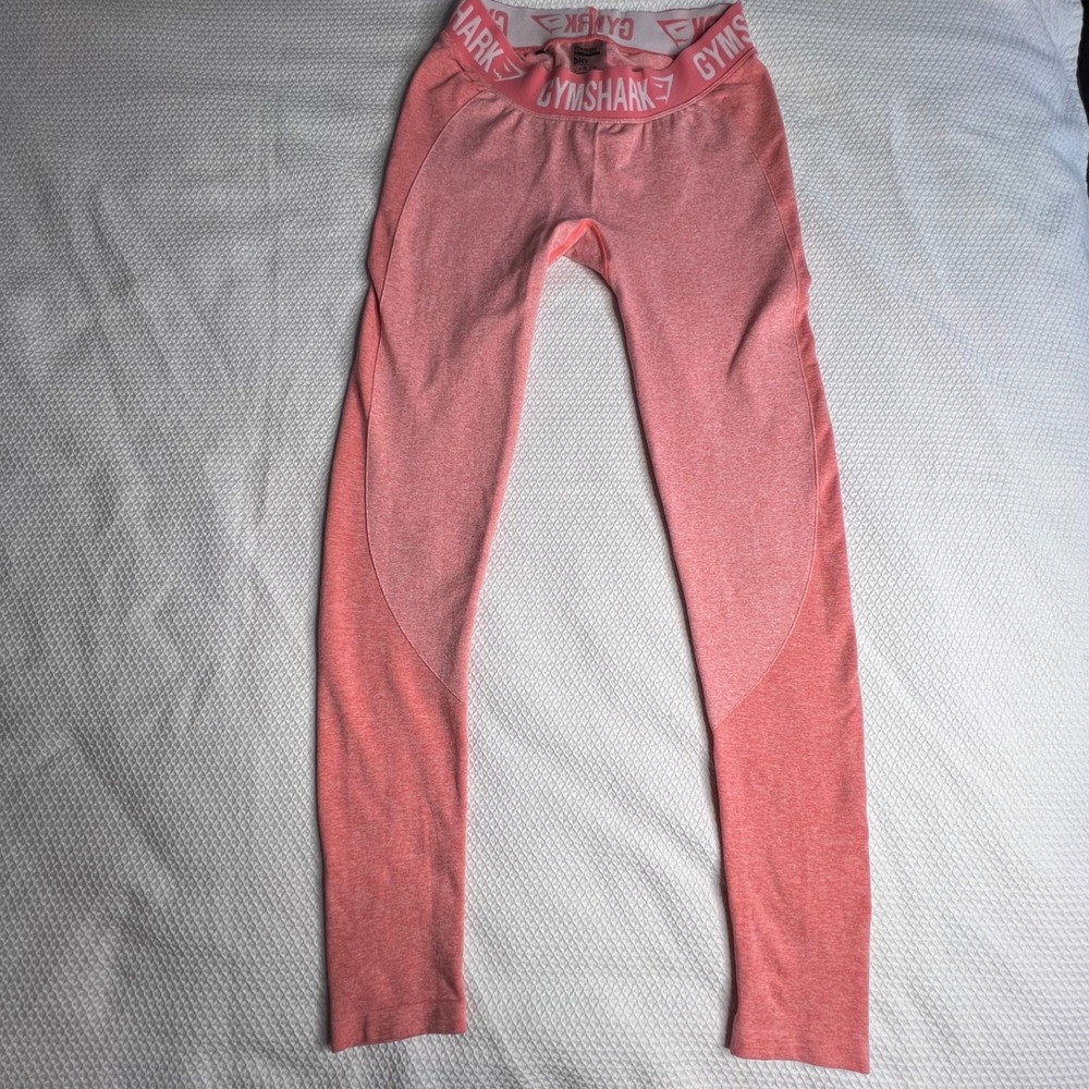 Gymshark Adapt Ombre Seamless Leggings Coral Pink Size Medium Athletic
Workout‎